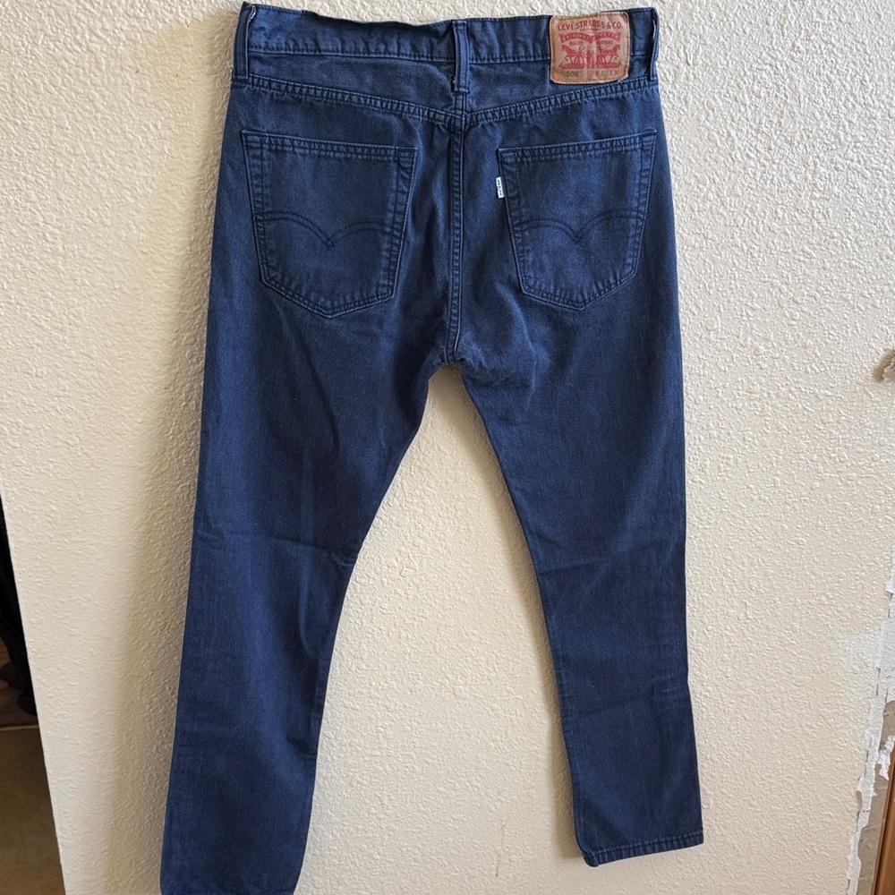 Levi's Men's Slim Straight Dark Blue Jeans